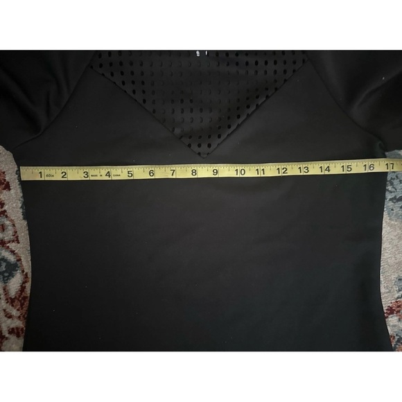 Fabletics Sweatshirt Dress Women Size S Black Tilly Athletic Dress Mini Dress - Picture 12 of 13